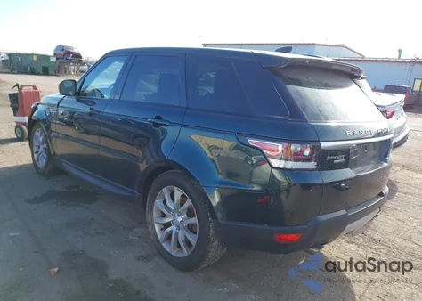 2017 Land Rover Range Rover Sport 3.0L V6 Supercharged Hse из США, поврежденный, VIN SALWR2FV3HA131257